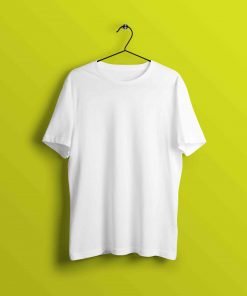 Classic White Half Sleeve T Shirt