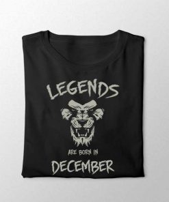 Legends Are Born in December Unisex T-shirt