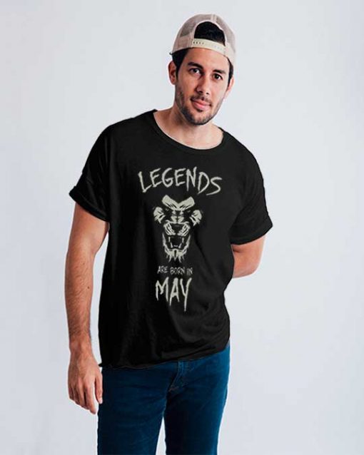 Legends Are Born in May Unisex T-shirt