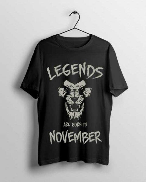 Legends Are Born in November Unisex T-shirt