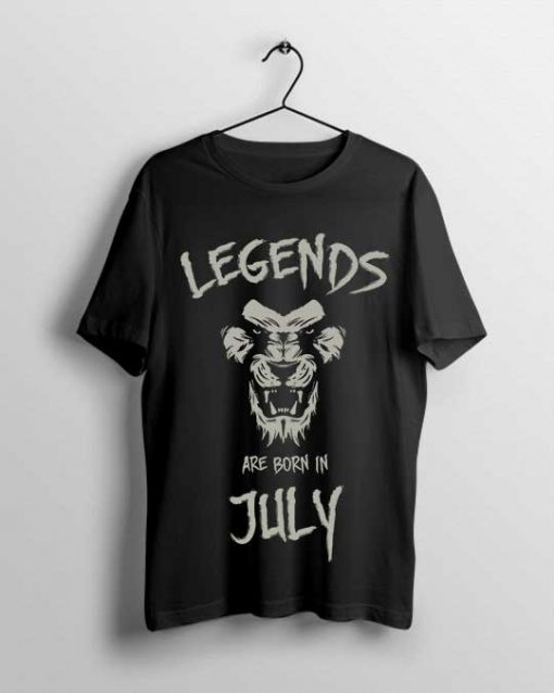 Legends Are Born in July Unisex T-shirt