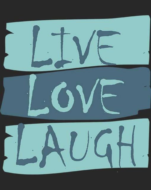 live love laugh men t-shirt