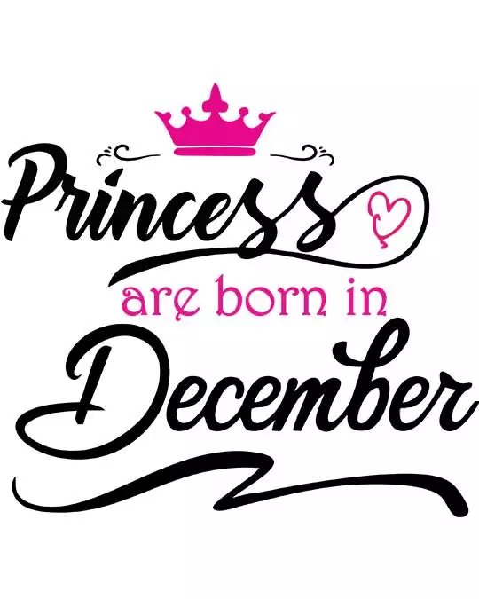 Crown Princess are Born in December Women's T-shirt