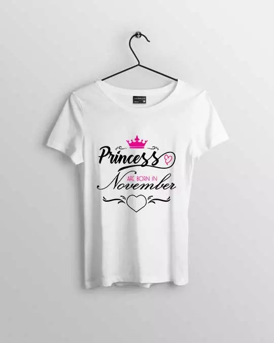 Crown Princess are Born in November Women's T-shirt
