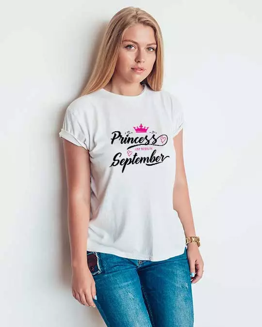 Crown Princess are Born in September Women's T-shirt